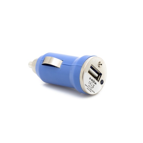 Incarcator auto USB 5V/1A CML 201 albastru